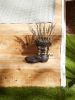 Spurred Cowboy Boot Planter