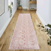 Naar Beige Area Rug, Washable Rug, Low-Pile, Non-Slip, Non-Shedding, Foldable, Kid & Pet Friendly - Area Rugs for living room, bedroom, kitchen