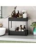 2 layers Under Sink Organizers and Storage Bathroom Organizer Under Sink, Pull Out Cabinet Organizer for Kitchen Bathroom Sink Storage