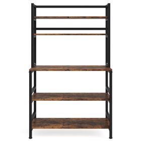 Industrial Kitchen Baker's Rack, 5-Tier Kitchen Utility Storage Shelf