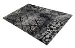 Jersey Area Rugs, Carpets For Livingroom, 7x10 Area Rugs ,1519 Black-Grey