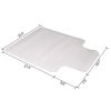 90 x 120 x 0.2cm PVC Home-use Protective Mat for Floor Chair Transparent