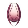 Wild Orchid Art Glass Vase