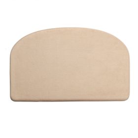 Super Absorbent Bath Mat Quick Drying Shower Carpets Bathroom Rug Non-slip Entrance Doormat Floor Mats Toilet Carpet Home Decor (Color: Beige Without Logo, Specification: 500MMx800MM)