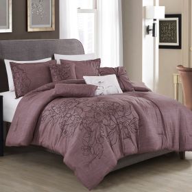 Keeya 7PC COMFORTER SET (size: QUEEN)