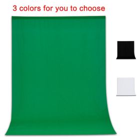 SH 1.6Mx2M/3M Green Background Cloth Cotton Textile Fabric White Screen Chroma Key For Photo Studio Photograph Shooting (Size (mm): 2000X3000, Color: green)